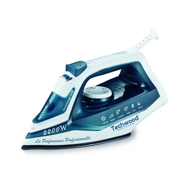 Oferte la Fier de calcat Techwood TFV-2207, 2200W, talpa inox, spray, aburi, autocuratare