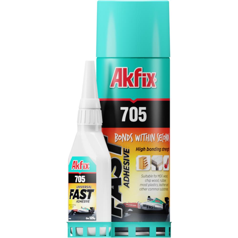 Oferte la Adeziv Akfix 705 Ultra Rapid, 200 ml + 65 grame