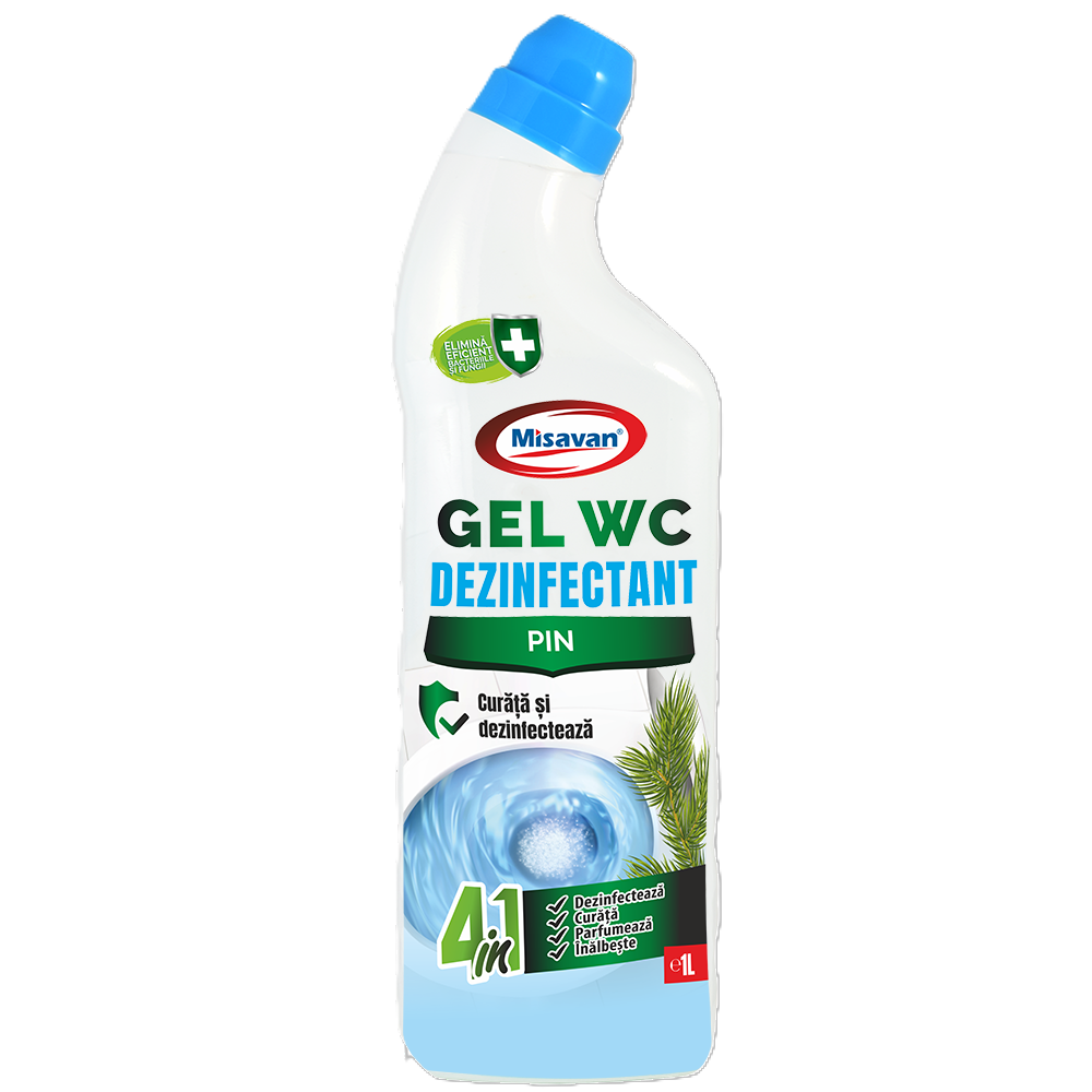 Oferte la Dezinfectant gel toaleta Misavan Pin, 1 l