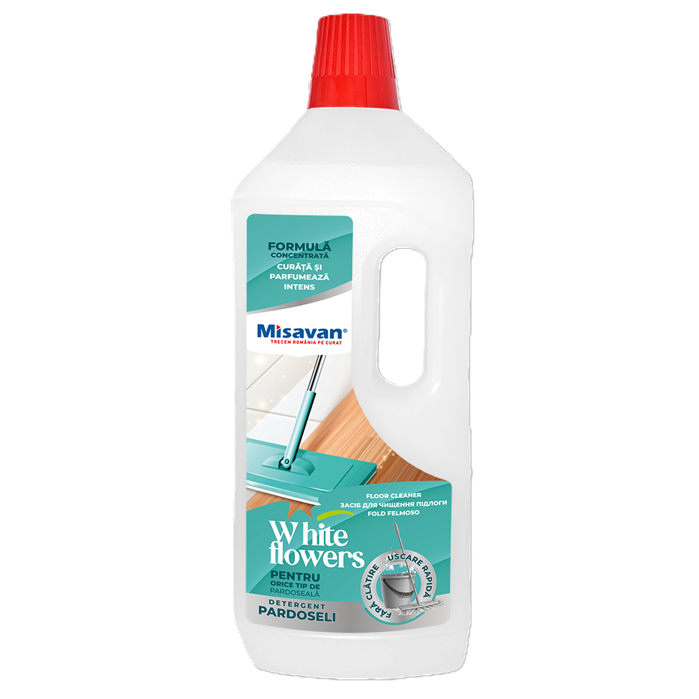 Oferte la Detergent pentru pardoseala Misavan White Flowers, 800 ml