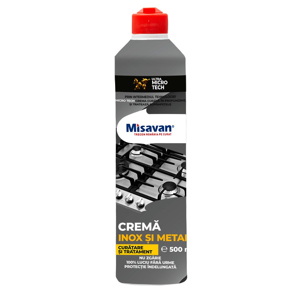 Oferte la Crema tratament inox si metale Misavan, 500 ml