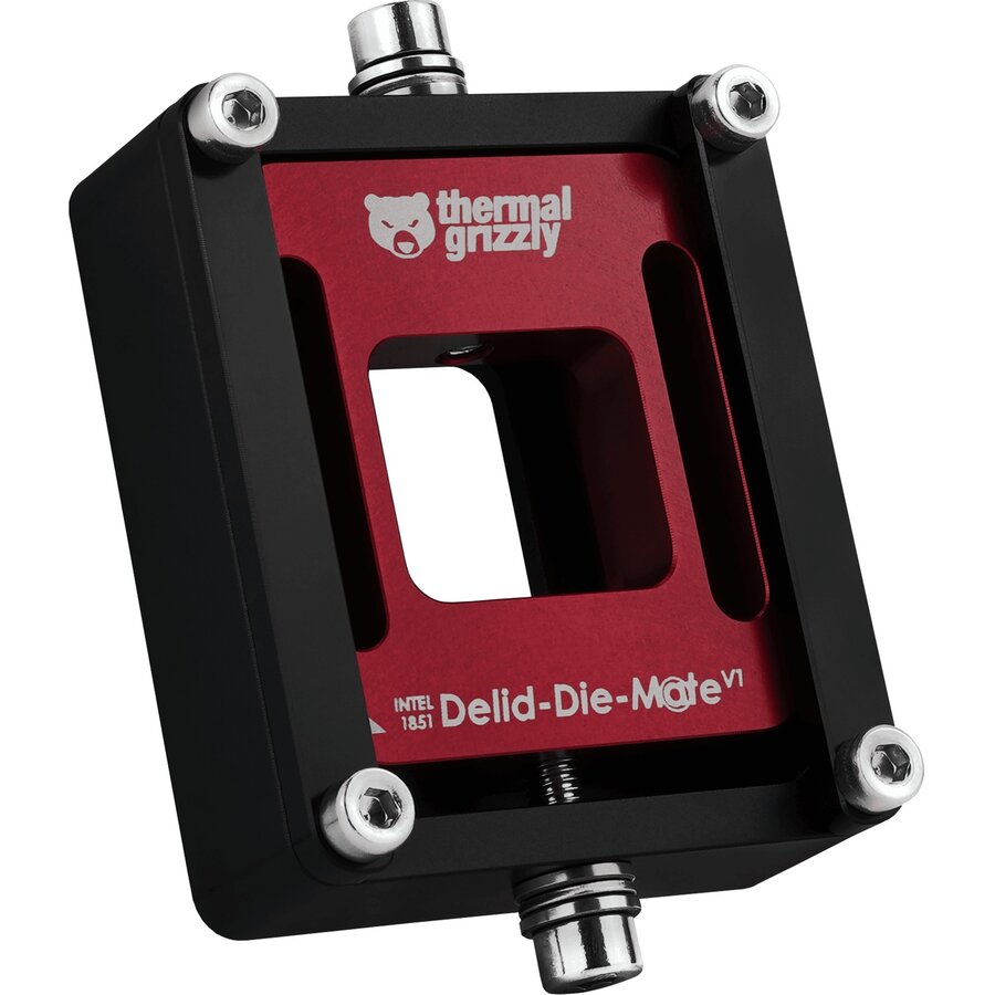 Oferte la Thermal Grizzly Intel 1851 Delid-Die-Mate V1 Assembly Tool (Black/Red, Delidding Tool)
