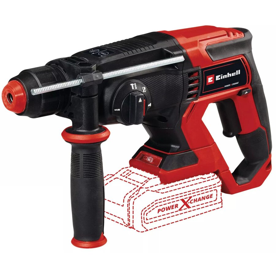 Oferte la Ciocan Rotopercutor fara Fir Power X-Change TE-HD 18/20 Li Unealta Simpla 18 V Negru-Rosu