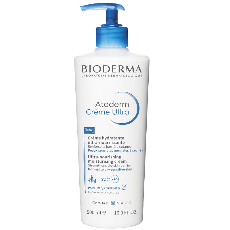 Oferte la Crema hidratanta parfumata Bioderma Atoderm Ultra, 500 ml (Concentratie: Crema, Gramaj: 500 ml)