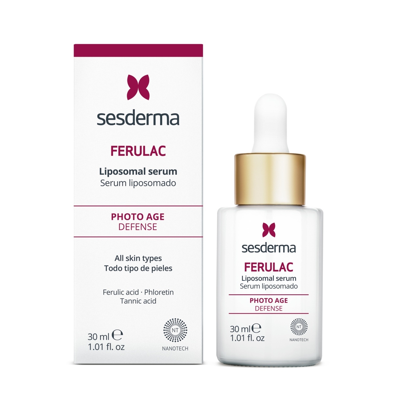 Oferte la Ser de fata lipozomal antioxidant Ferulac, Sesderma, 30 ml