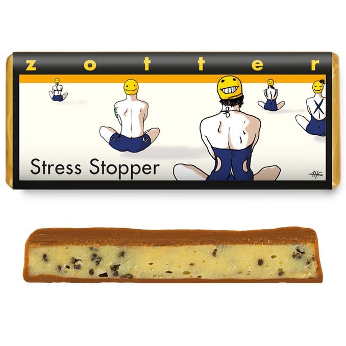 Oferte la Bio + fair ciocolata cu lapte - Stress Stopper, 70g Zotter