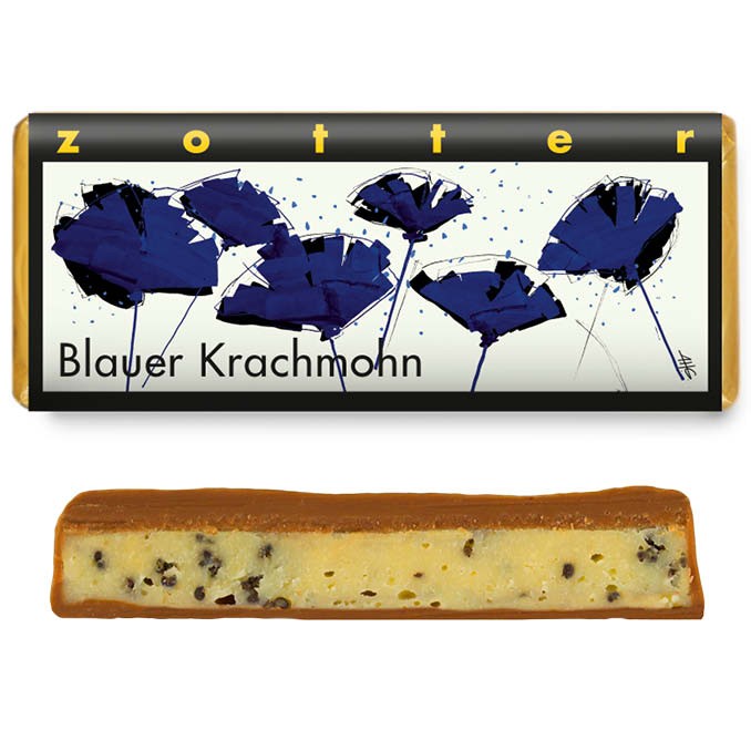 Oferte la Bio + fair ciocolata cu lapte si mac, 70g Zotter