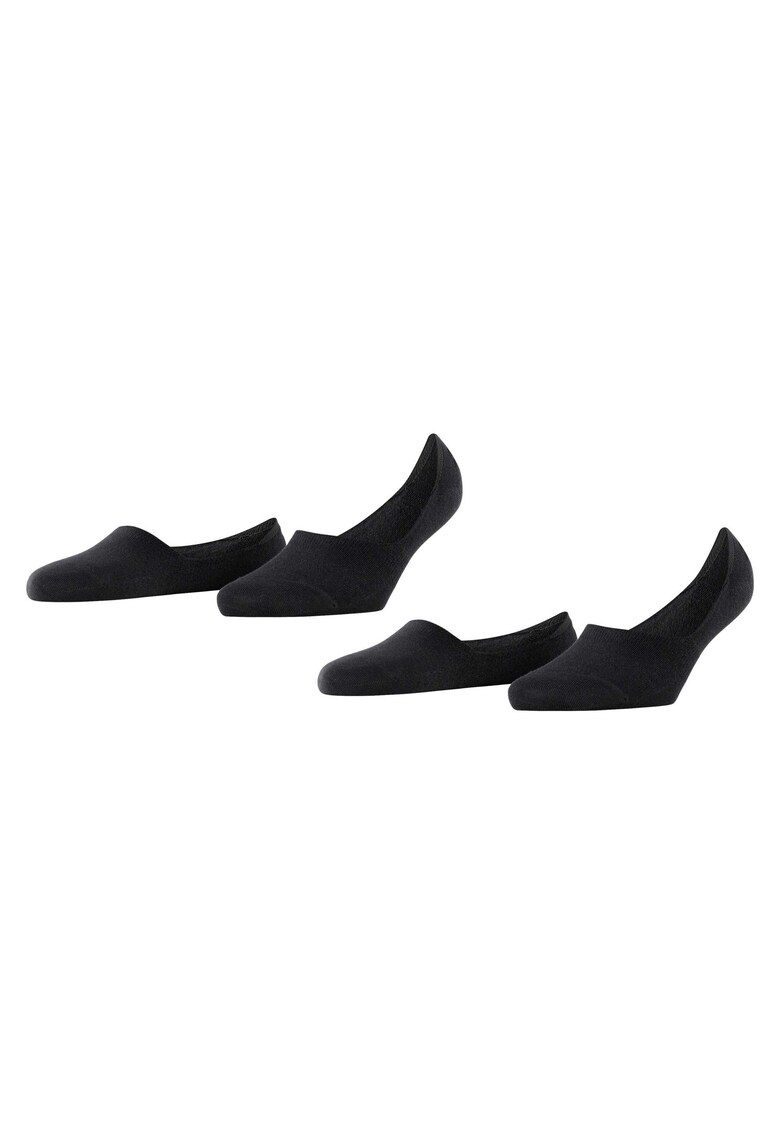 Oferte la Set de sosete foarte scurte - 2 perechi - Negru