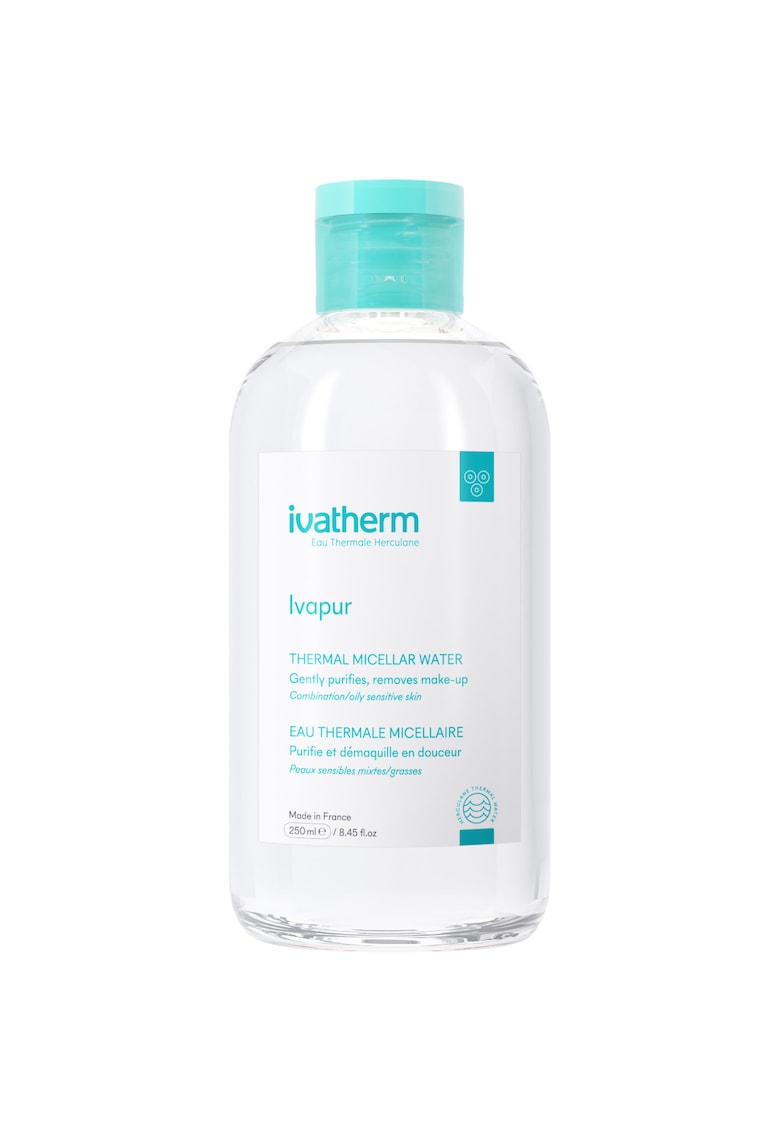 Oferte la Apa micelara Ivapur  pentru demachiere - 250 ml - Gras/Mixt/Cu imperfectiuni