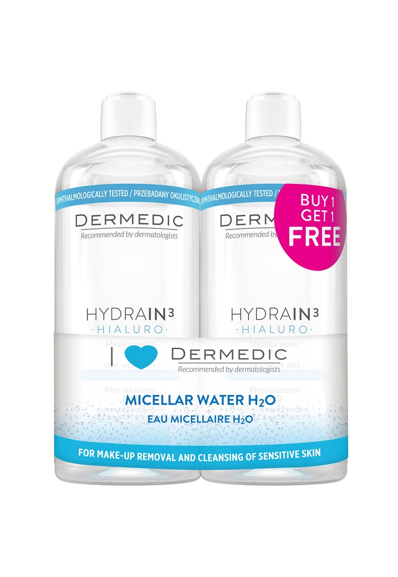 Oferte la Pachet 2 x Apa micelara H2O  Hydrain3 - 500 ml