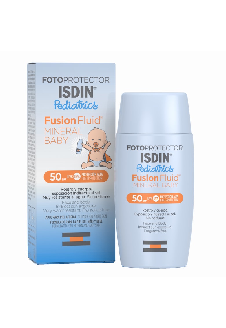 Oferte la Fluid mineral pentru copii  Pediatrics - SPF 50+ - pentru protectie solara - 50 ml