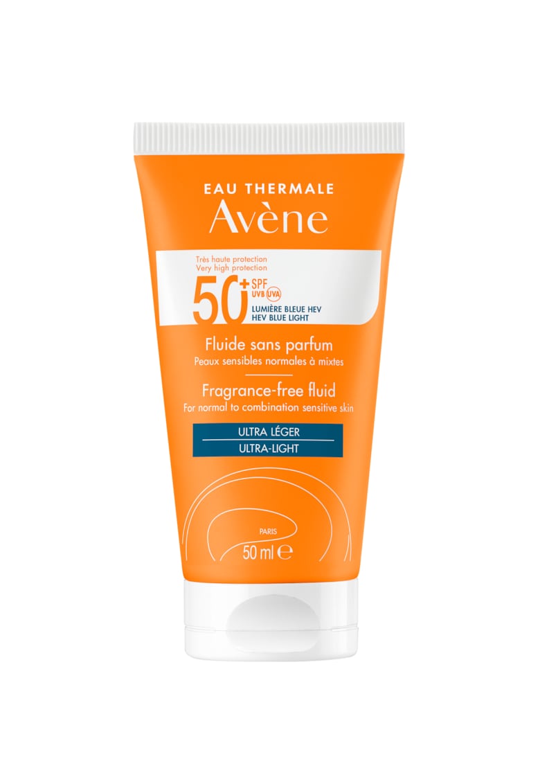 Oferte la Fluid cu protectie solara  SPF 50+ TRIASORB - pentru piele normala si mixta - fara parfum - 50 ml