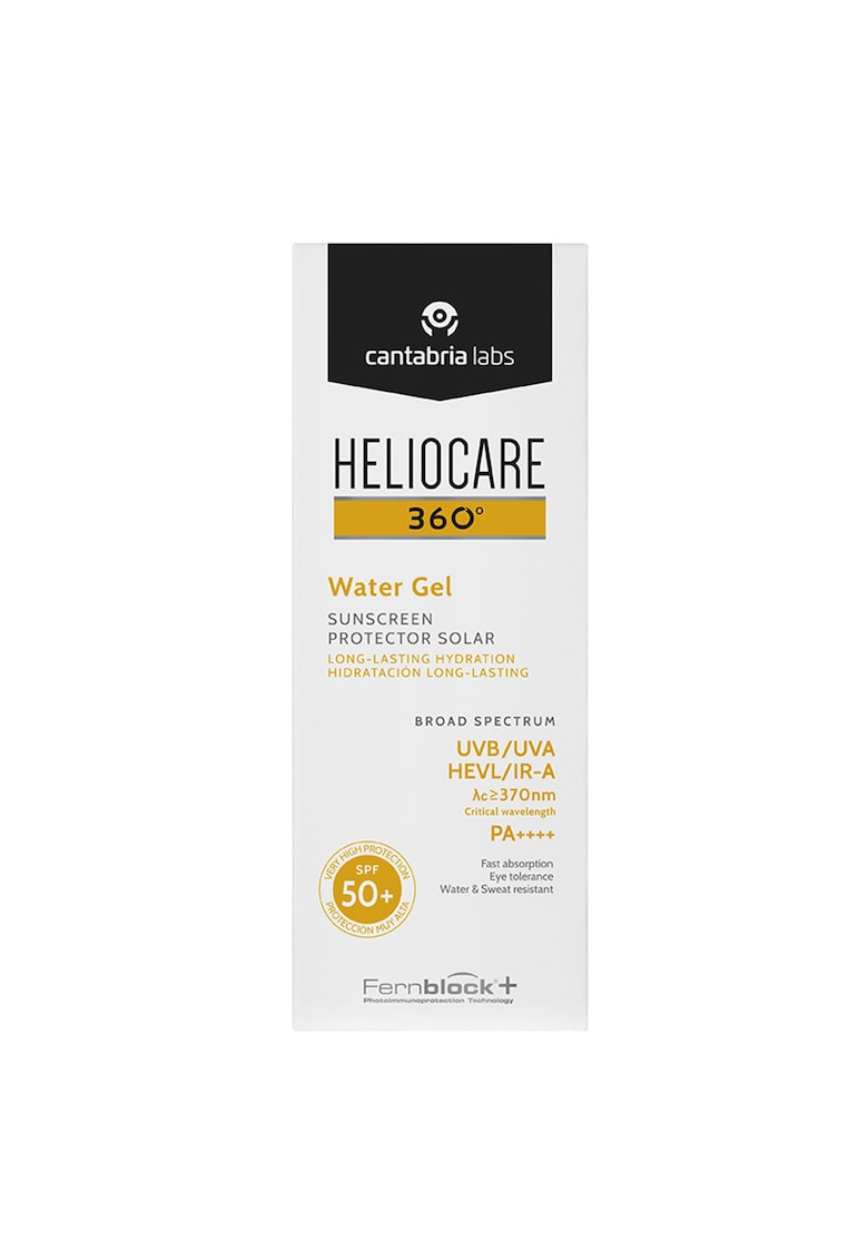 Oferte la Gel protectie solara Cantabria Heliocare 360º Water Gel SPF50+ - rezistent la apa - 50 ml