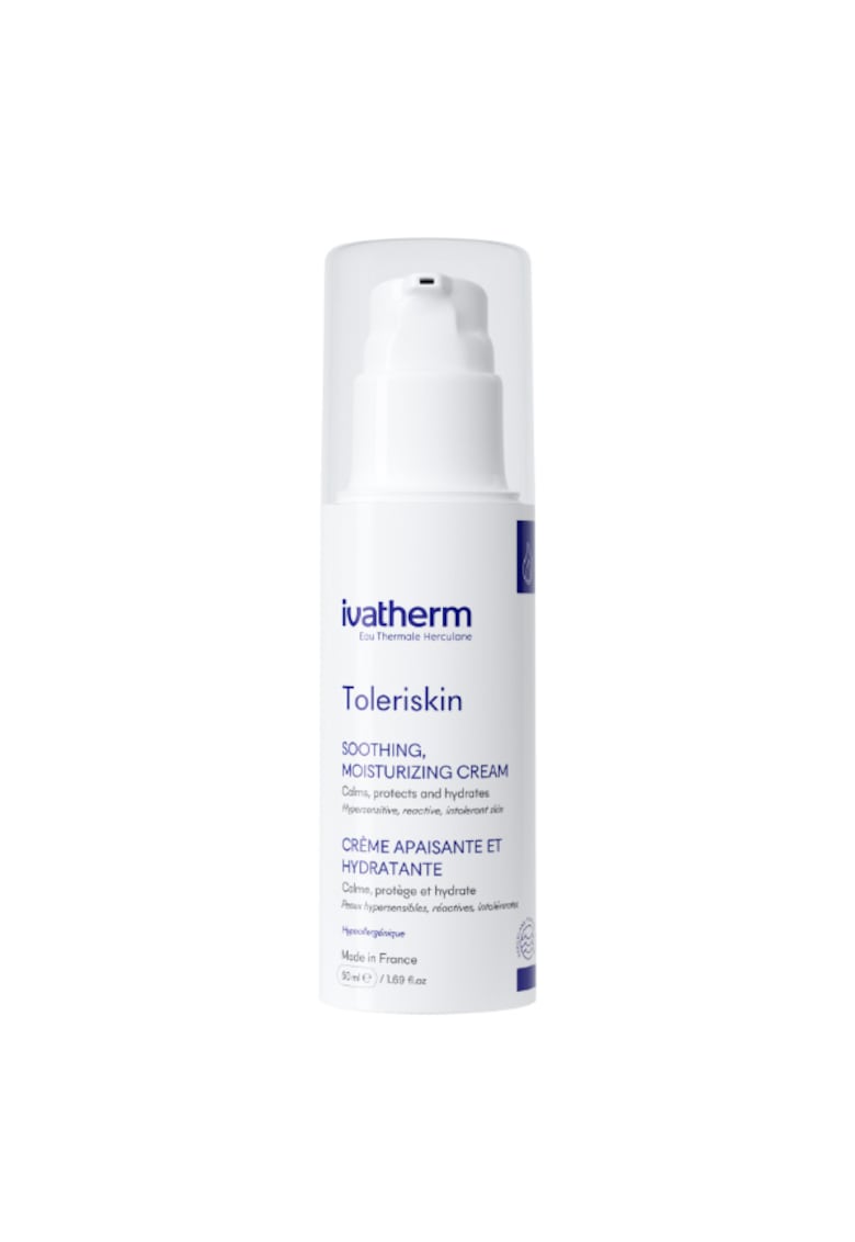 Oferte la Crema hidratanta intens calmanta Toleriskin -  cu efect prebiotic pentru pielea hipersensibilizata - 50 ml