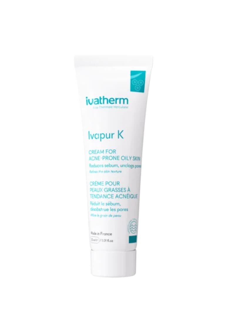 Oferte la Crema seboregulatoare Ivapur K -  pentru ten gras cu tendinta acneica - 30ml