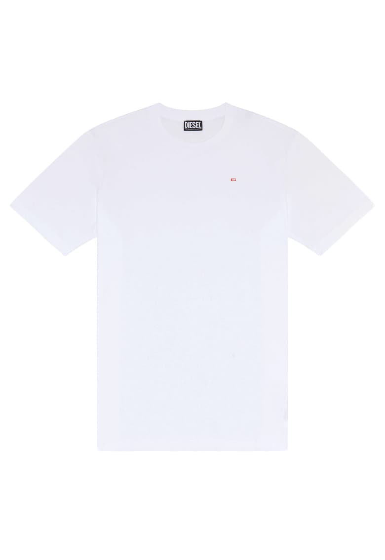 Oferte la Tricou cu decolteu la baza gatului Just - Alb