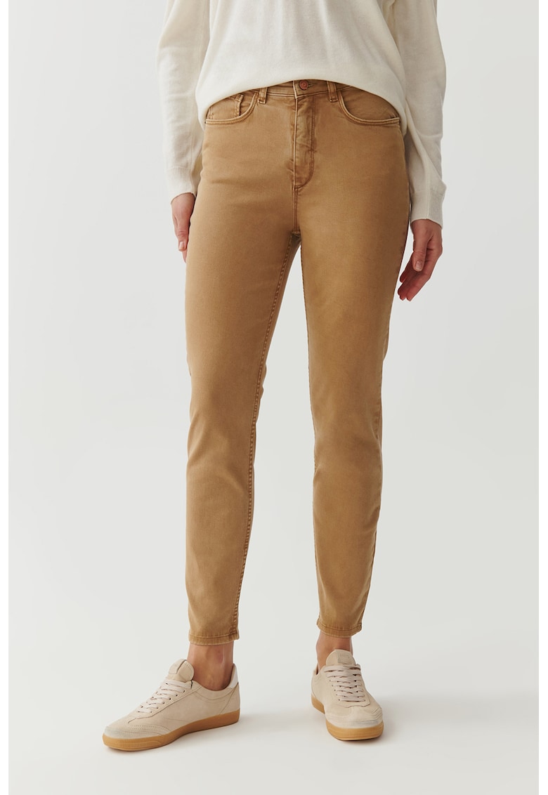 Oferte la Blugi regular fit cu talie inalta Romiki - Portocaliu persan