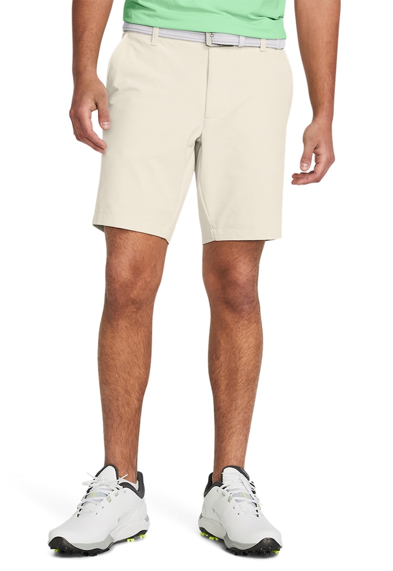 Pantaloni scurti conici pentru golf Drive - Alb fildes
