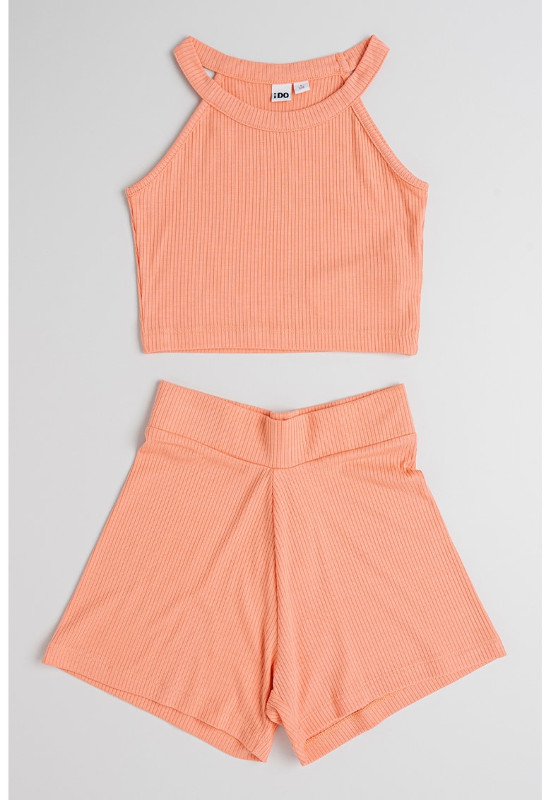 Oferte la Set de top si pantaloni scurti - 2 piese - Coral