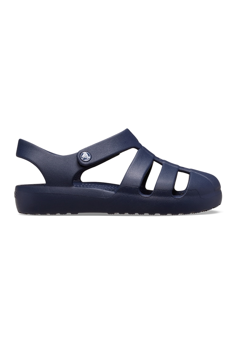 Oferte la Sandale cu velcro si logo - Bleumarin
