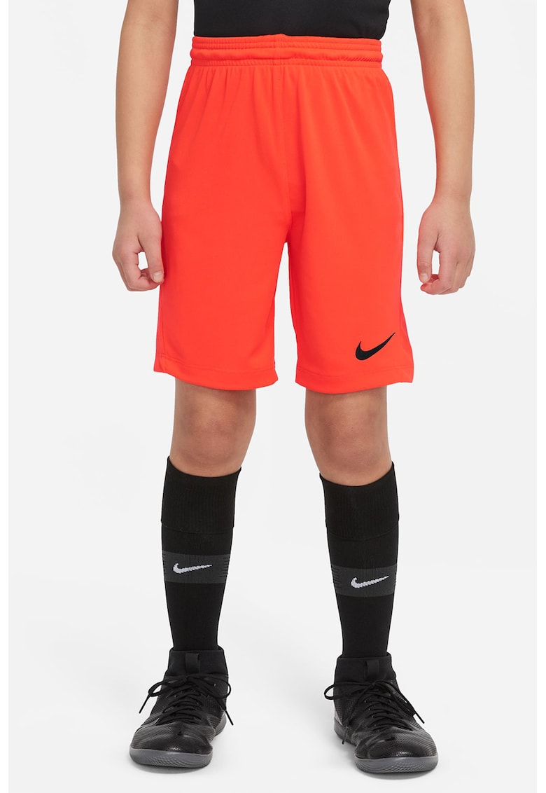 Oferte la Pantaloni scurti cu tehnologie Dri-FIT pentru fotbal Park III - Negru/Portocaliu