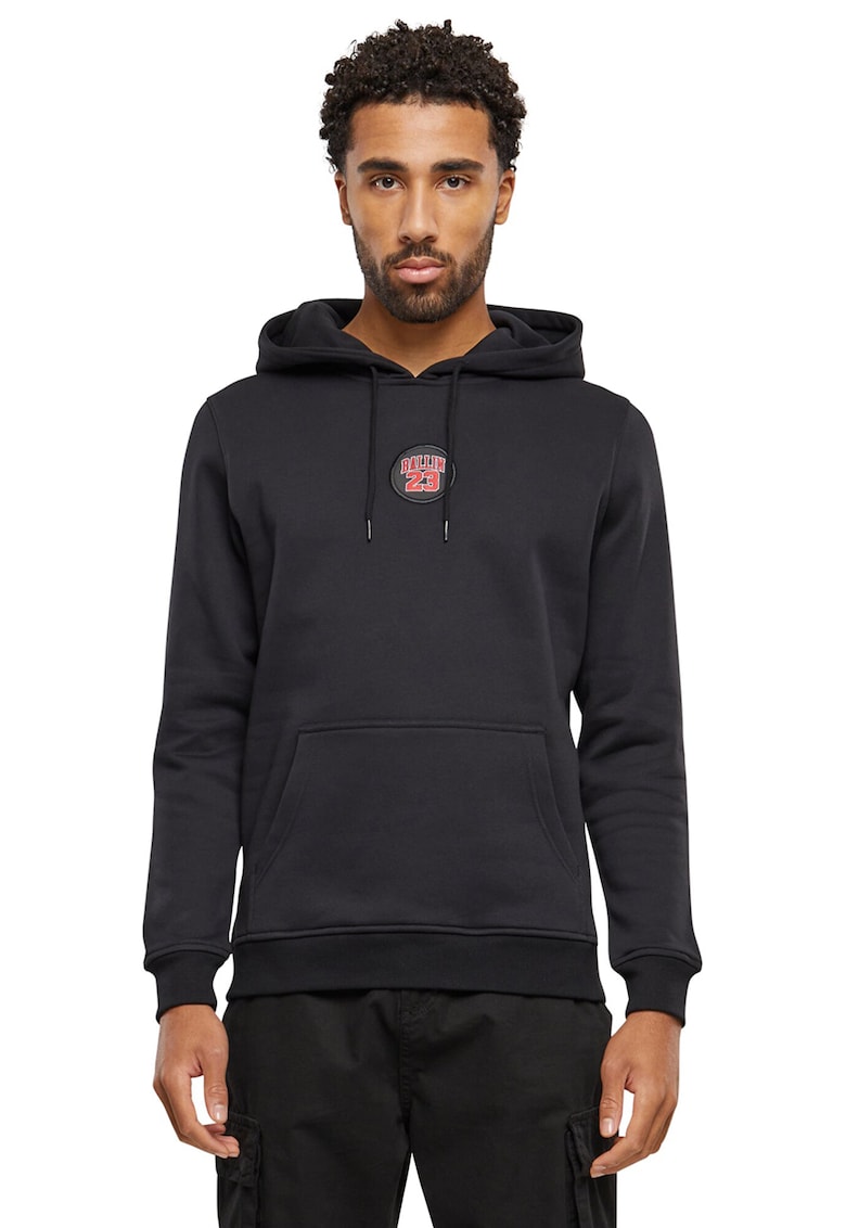 Oferte la Hanorac cu buzunar kangaroo - Negru stins