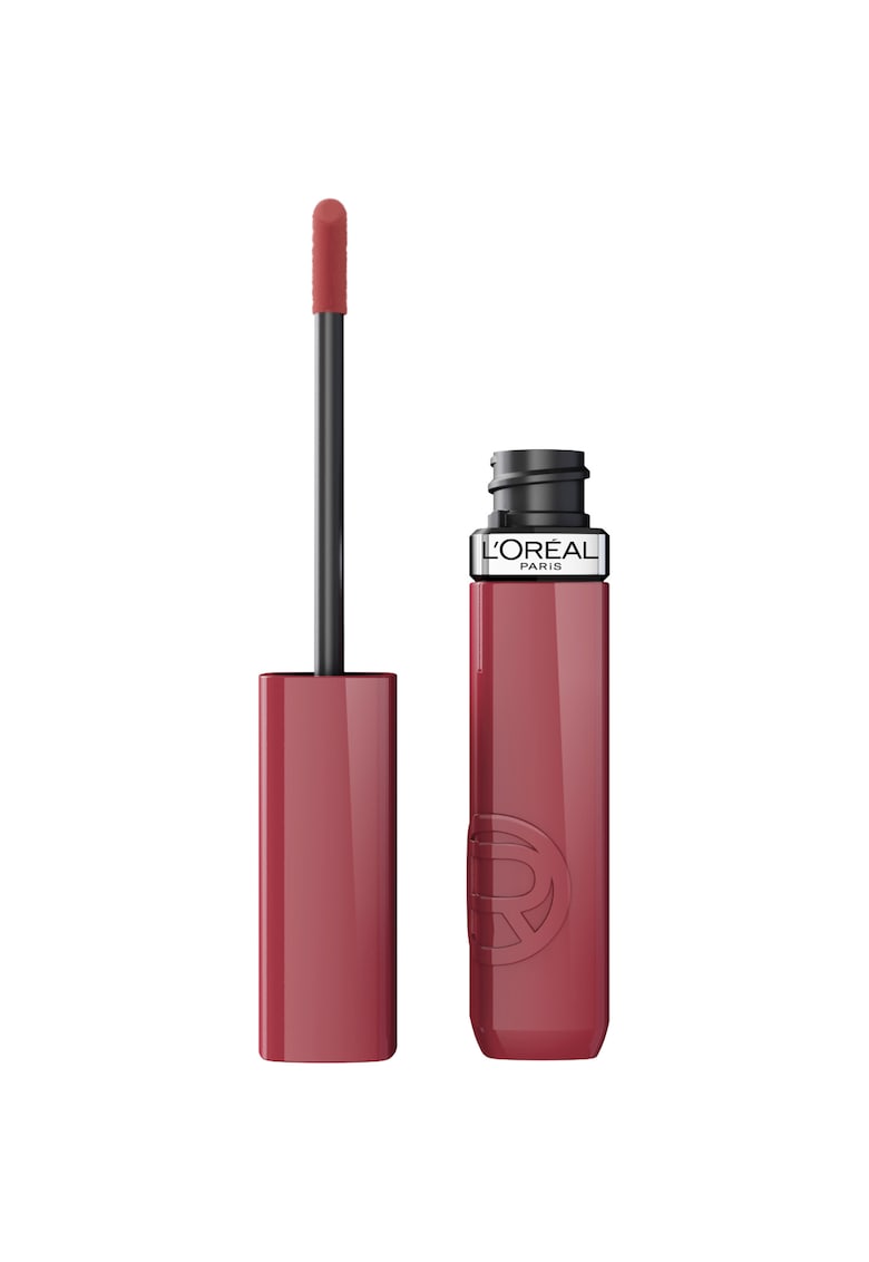 Oferte la Ruj lichid cu stralucire de lac - rezistent la transfer  Infaillible Laque Resistance - 4.3 ml - Paris Sunset