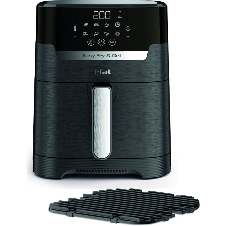Oferte la Friteuza Cu Aer Cald EY505815 Fryer Easy Fry and Grill 4.2l 1550W Negru