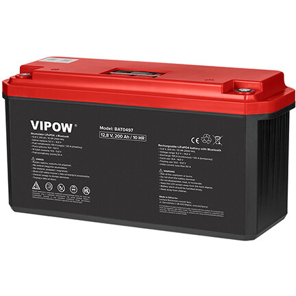 Oferte la ACUMULATOR LIFEPO4 12V 200AH BLUETOOTH VIPOW