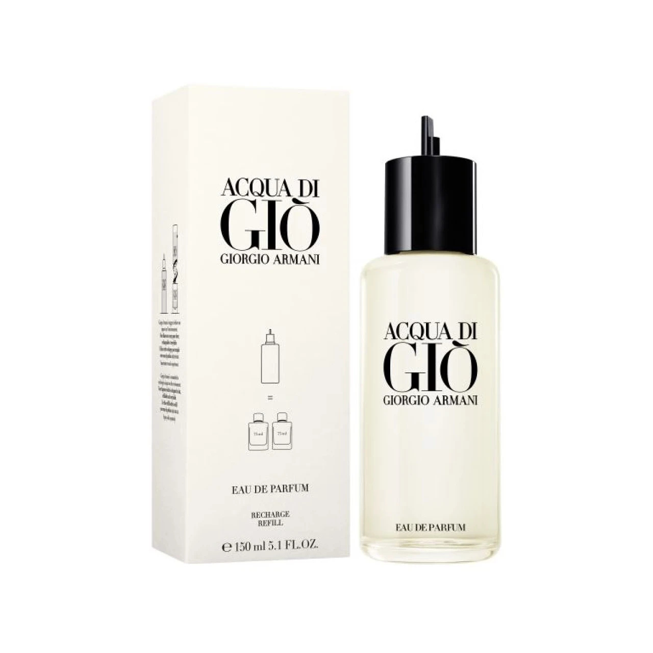 Oferte la Giorgio Armani Acqua di Gio, Apa de Parfum Barbati (Concentratie: Apa de Parfum, Gramaj: 150 ml Refill)