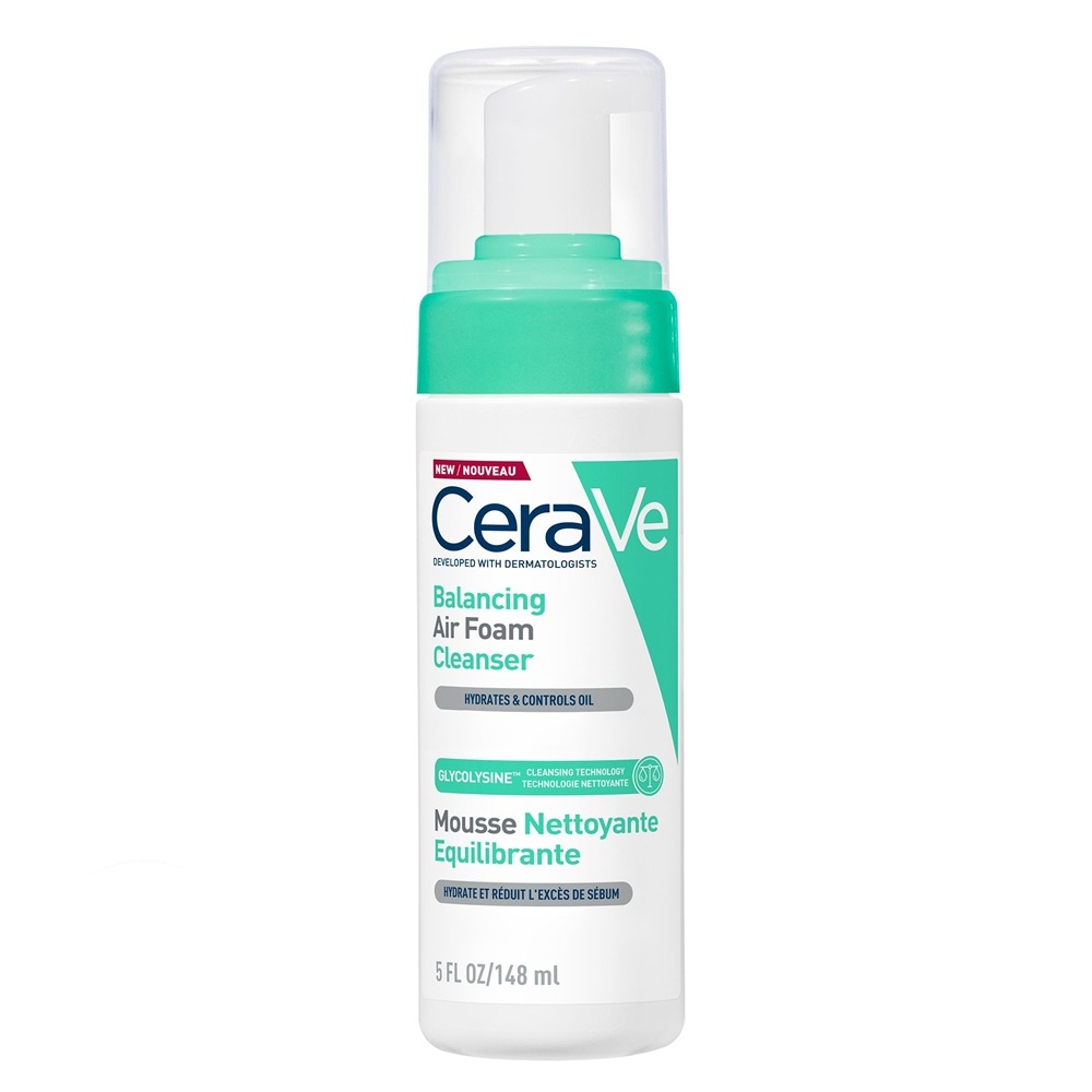 Oferte la Spuma de curatare reechilibranta pentru ten normal si mixt Air Foam Cleanser Cerave, 148 ml (Gramaj: 148 ml)