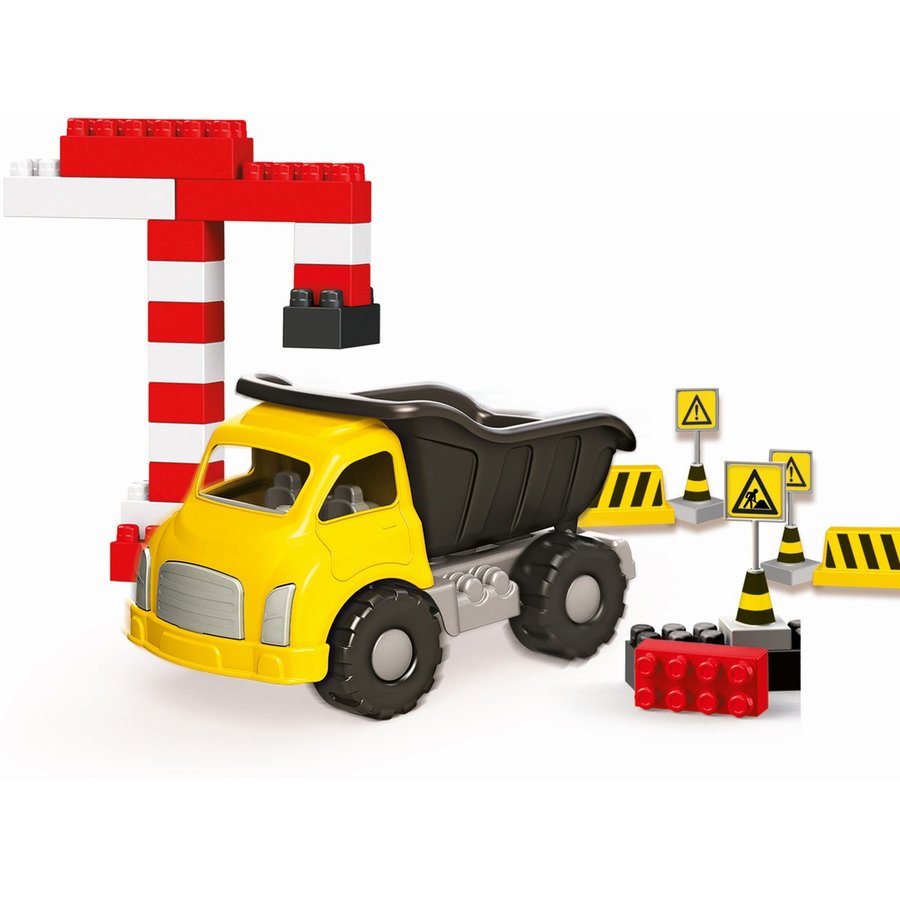 Oferte la Set de Constructie Camion si Cuburi de Construit 3 Ani+