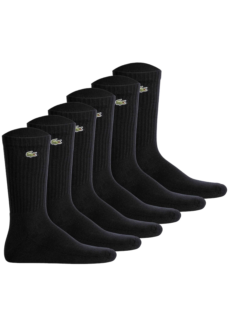 Oferte la Set de sosete lungi unisex - 6 perechi - Negru