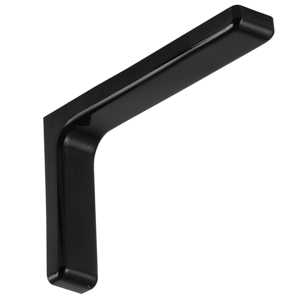Oferte la Suport metalic de polita cu protectie, negru, 185 x 115 mm