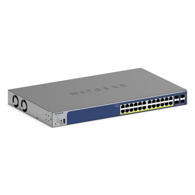 Accesoriu server S3300-28X-PoE+ (GS728TXP), Switch (grey, 195W PoE Budget)