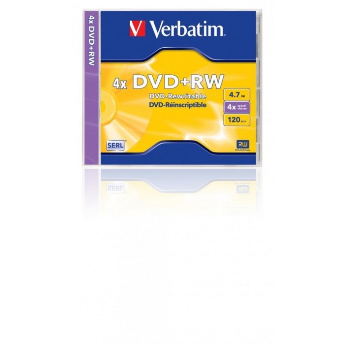 Oferte la Mediu optic 43552 DVD-RW SERL 4X 4.7GB Suprafata Argintiu Mat