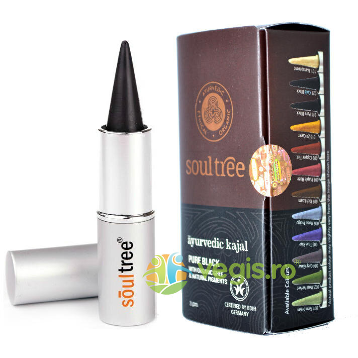 Oferte la Creion de Ochi Kajal Natural – Pure Black 3g
