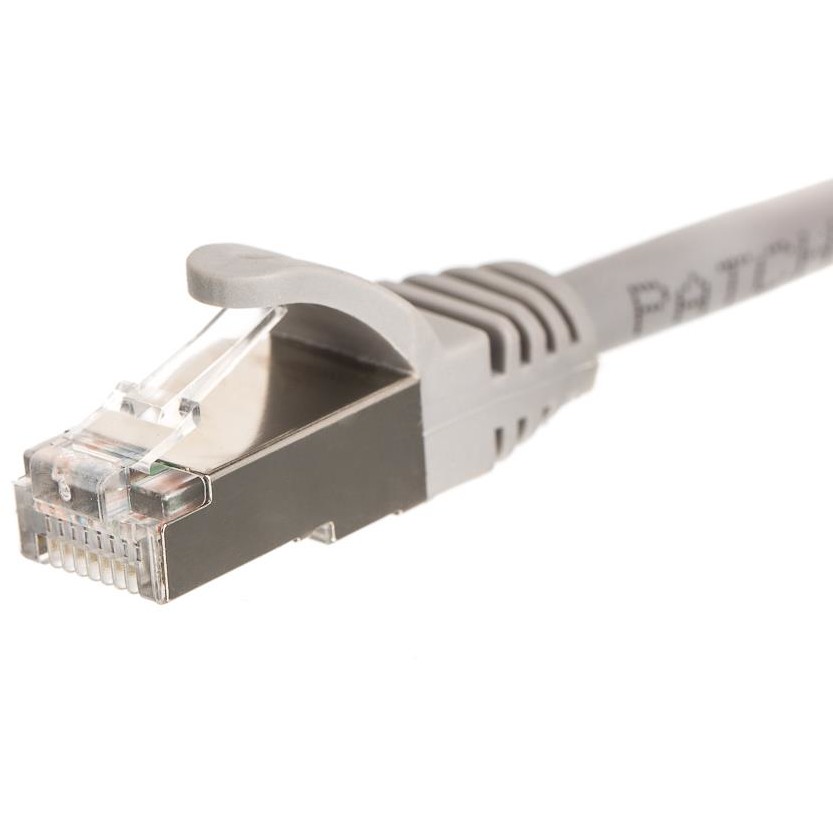 Oferte la Netrack patch cable RJ45, snagless boot, Cat 5e FTP, 20m grey