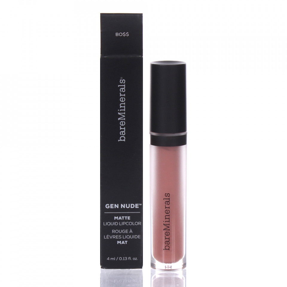 Oferte la Ruj lichid Nude Matte Liquid Lipcolor BareMinerals (Gramaj: 4 ml, Nuanta Ruj: Famous)