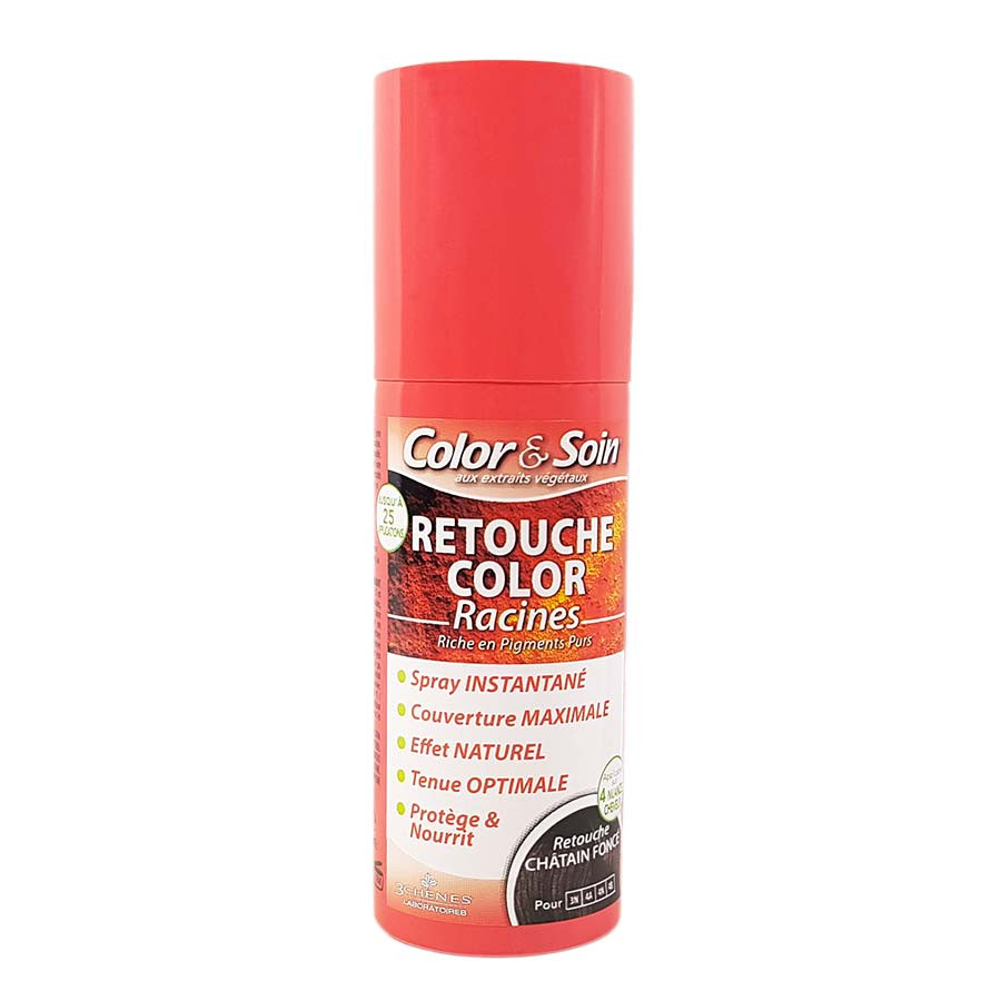 Oferte la Spray pentru retusarea culorii radacinilor COLOR & SOIN (Gramaj: 75 ml, Culoare produse: Negru)