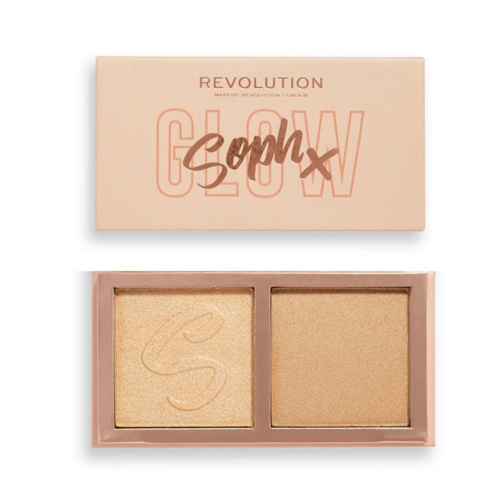 Oferte la Iluminator Makeup Revolution Highlighter Duo Soph X (Gramaj: 9 g, Concentratie: Iluminator, Culoare produse: Cookies and Cream)