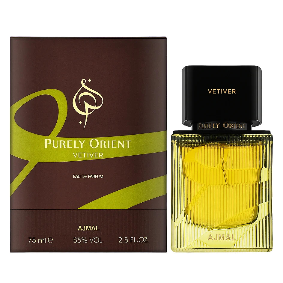 Oferte la Ajmal Purely Orient Vetiver Apa de parfum, Unisex, 75 ml (Concentratie: Apa de Parfum, Gramaj: 75 ml)