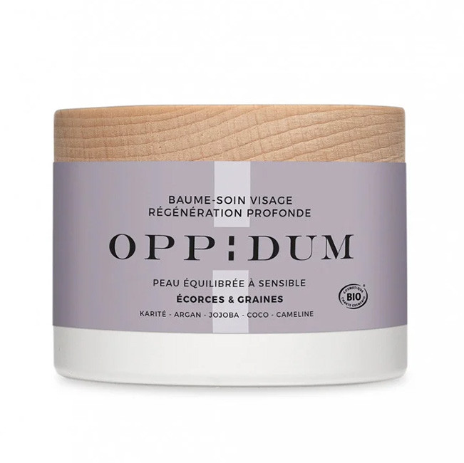 Oferte la Balsam pentru fata, piele normala si echilibrata, Oppidum Ecorces & Graines, Skincare Ultra - Regenerating, 50 ml