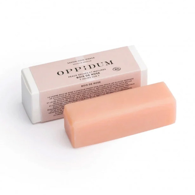 Oferte la Sapun de ingrijire faciala Oppidum Bois de Rose, 45 g