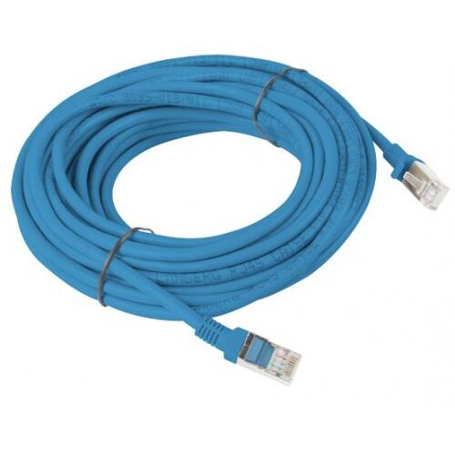 Oferte la Patchcord Lanberg PCU5-10CC-1000-B, Cat5e, UTP, 10m, Blue