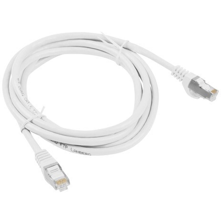 Oferte la Cablu de retea din fibra optica , Lanberg , RJ45 cat.6 FTP 3m , gri