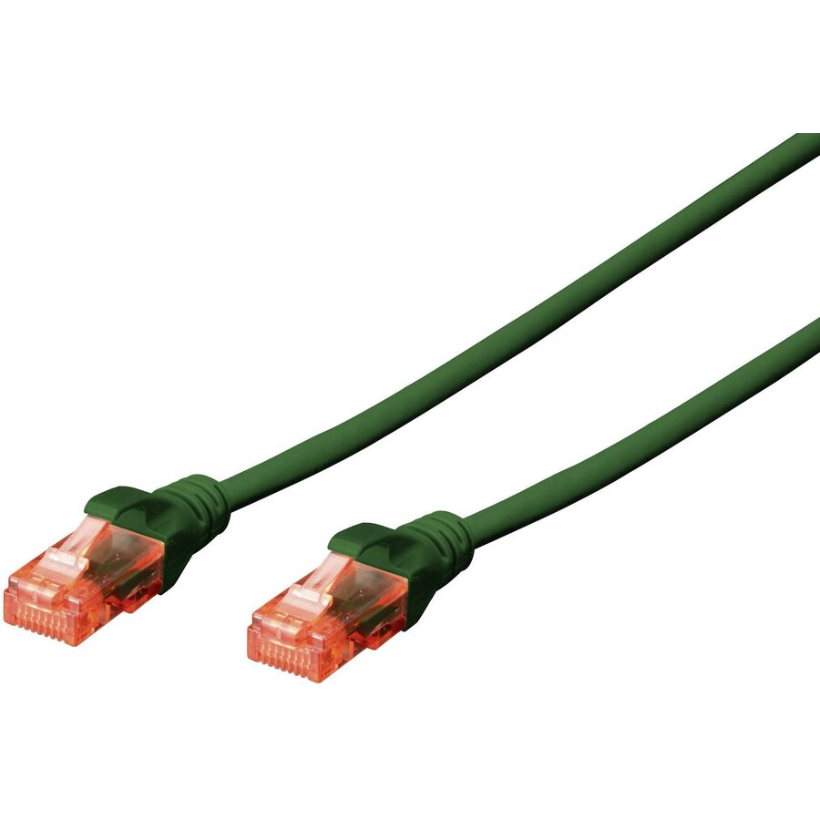 Oferte la Premium CAT 6 UTP patch cable, Length 5,0m, Color green