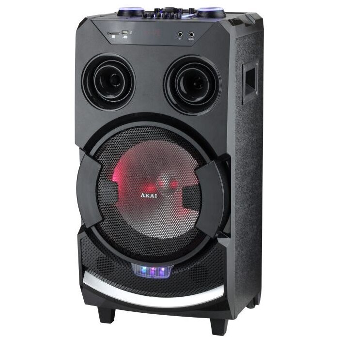 Oferte la Boxa portabila Akai ABTS-112 cu BT, USB, FM Radio, microfon, baterie reincarcabila