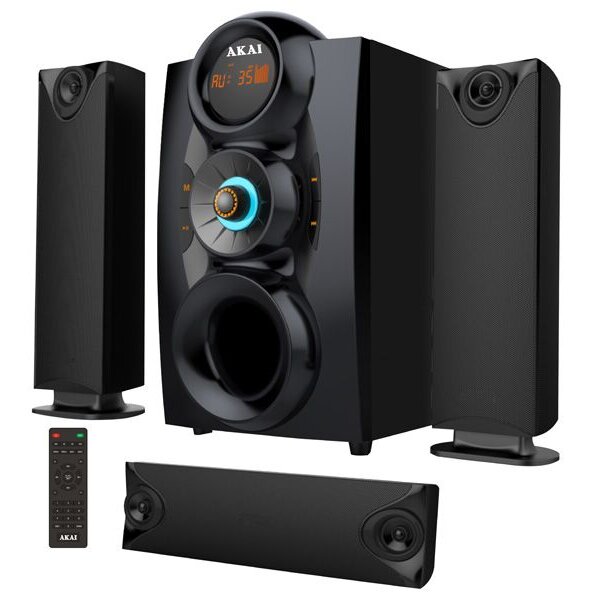 Oferte la Sistem audio Akai  3.1, radio FM, negru
