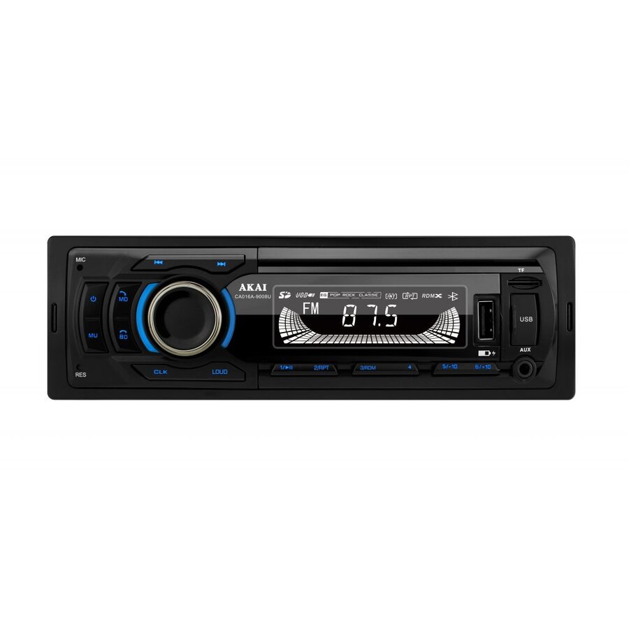 Oferte la Player auto multi-media AKAI CA016A-9008U cu operare prin aplicatie, Bluetooth, Radio FM